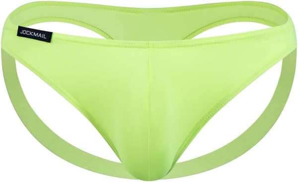2025 Senaste Modellen Herrtrosor Underkläder JockStrap Herr G-string Jockstraps för Män Is-Silke Jockstrap Grön XX-Large