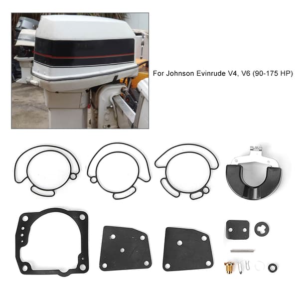 Johnson Evinrude V4 V6 90-175 hk Karburator Karburatorsæt Tilbehør