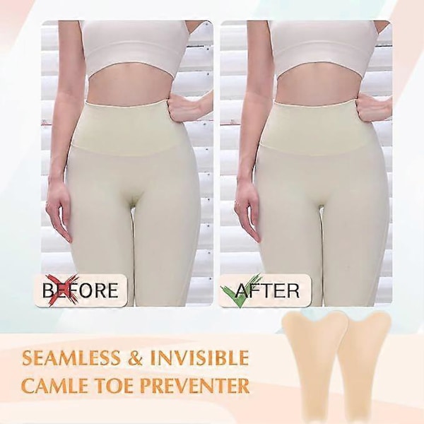 Pakke med Camel Toe Concealer til Kvinder, Y-formet Silikone Camel Toe Concealer til Badedragt, Sømløs Undertøjs Indsats Dækker Skjuler til Svømning 1 set