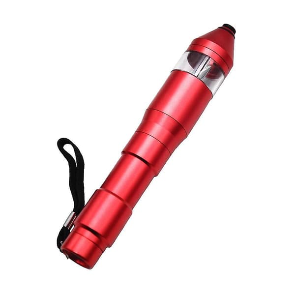 Uusi kynämallinen hiomakone PEN HERB GRINDER (punainen)
