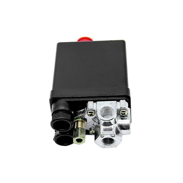 Kraftig luftkompressor trykkbryter kontrollventil 90-120PSI 1/4 port single hole
