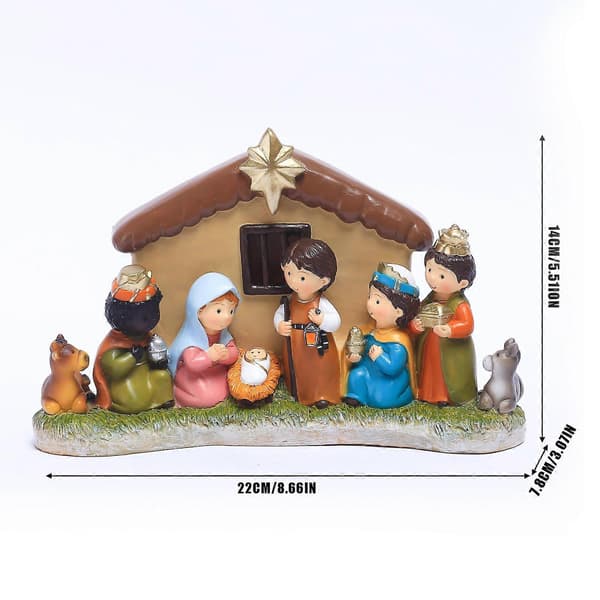 Jouluseimi - Mini perinteinen Jeesus-koriste