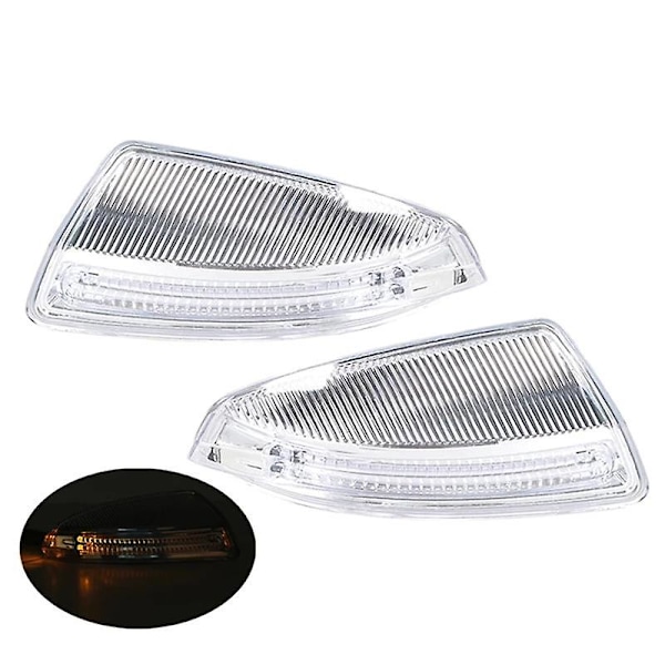 Höger Sidospegel Blinkerslampa för W164 W204 W639 ML300 ML320 ML500 C250 C300 C350 White