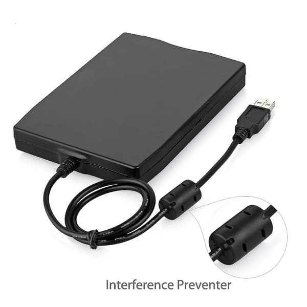 USB Floppy Disk Drev, Ekstern USB Floppy Disk Drev 1.44 Mb Slim-bebetter