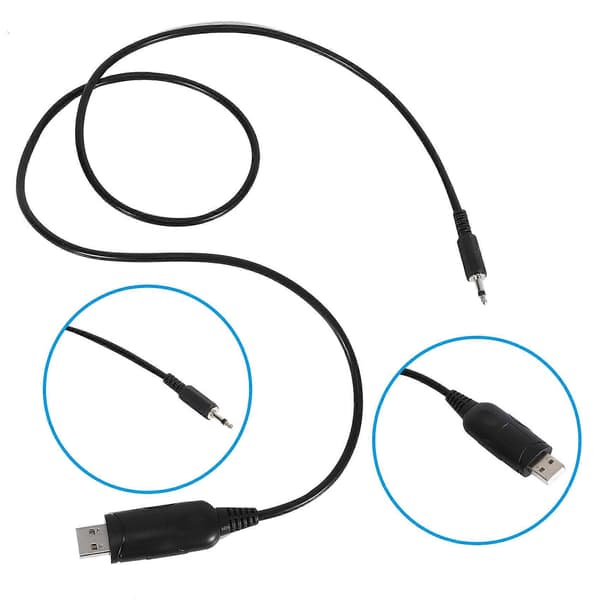USB CI-V -liitäntäkaapeli Icom CT-17 IC-706 -radiolle black