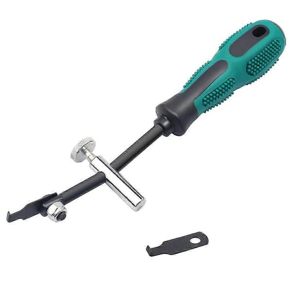 58430 Shaft Seal Puller Universal Seal Puller Crankshaft Camshaft Puller for Car and Motorcycles L Black