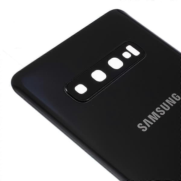Til Samsung Galaxy S10 G973 Batterihusdæksel Reparationsdel Multicolor Black