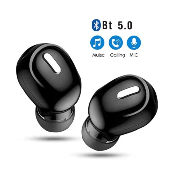 Langattomat Mini-kuulokkeet urheiluun ja pelaamiseen - Kuulokemikrofoni, handsfree, stereo iPhone, Samsung, Xiaomi