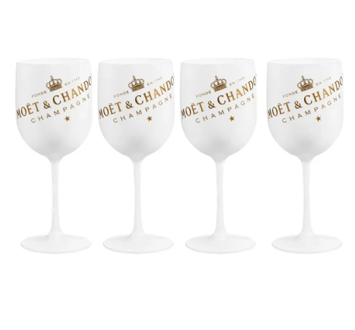 500 ml Moet Champagneglas Plast Akryl Champagneglas Vinglas