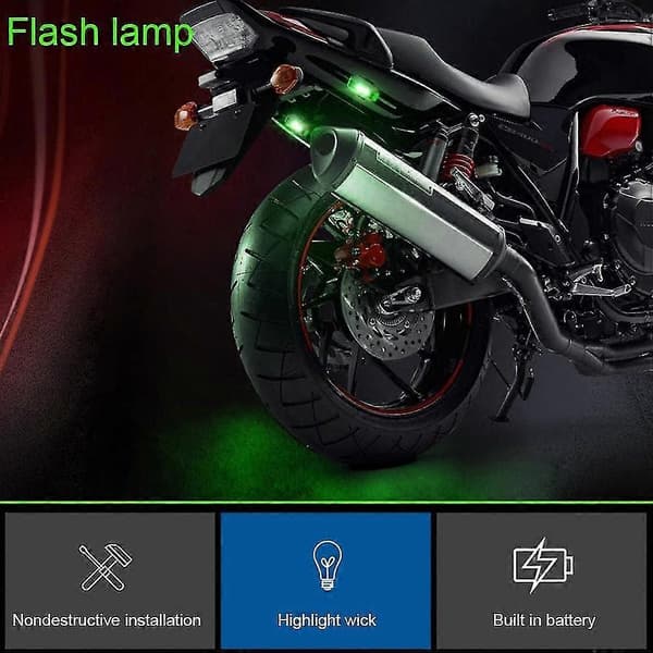 LED Strobelys til Fly, USB Opladning Drone Strobe Signal Blitzlys, 7 Farver Justerbare Strobelys Natlys til RC Bil Motorcykel Fly