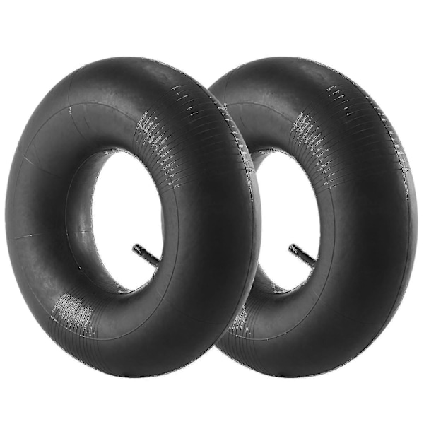 Set med två 15x6.00-6 Slangar för gräsdäck 15x6x6 Tr13 Gräsklippare Traktordäck [db]