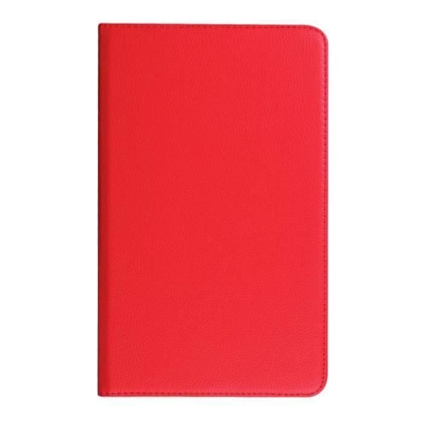 Samsung Galaxy Tab A6 10.1 Fodral - 360 Graders Rotation Läderfodral för Samsung Tab A6 10.1 SM-T580/T585 Tablet - Röd