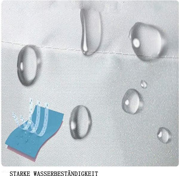 4-delars julbadrumsset, duschdraperi, badmatta, toalettsitsöverdrag, konturmatta