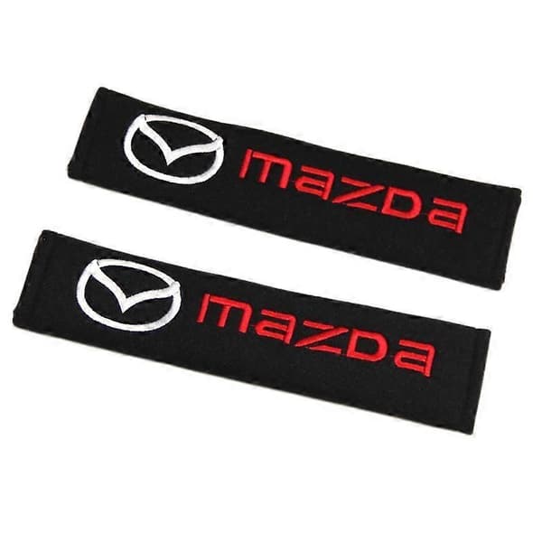 SBSG Bilbältes axelkuddar Axelbältesskydd 1 par bilbältesskydd (Mazda Standard)