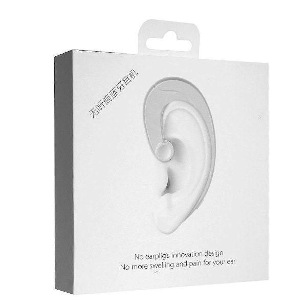 Luujohtokuulokkeet Stereokuulokkeet HIFI bluetooth 4.1 Urheilukuulokkeet [HK] White