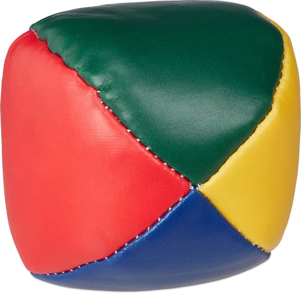 Jongleringsbolde - sæt med 5 - Ø 6,5 cm