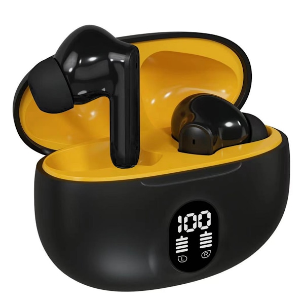 Wireless Earbuds Bluetooth Headphones, IPX5 Waterproof Earbuds, LED High Definition Display, Cordless Earbuds