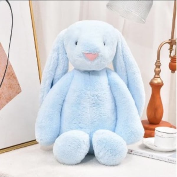 Alkuperäinen Jellycat iso Bonnie-kani nukke söpö kani nukke lapsille vauvan rauhoittava pehmolelu lahja Beige Pupu Beige Bunny 51CM