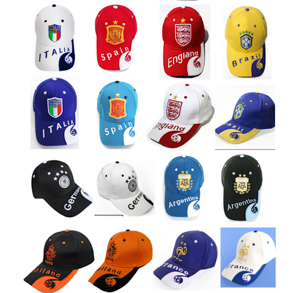 Unisex Baseballcaps med Broderi Justerbar Fotballcaps Chelsea Blue
