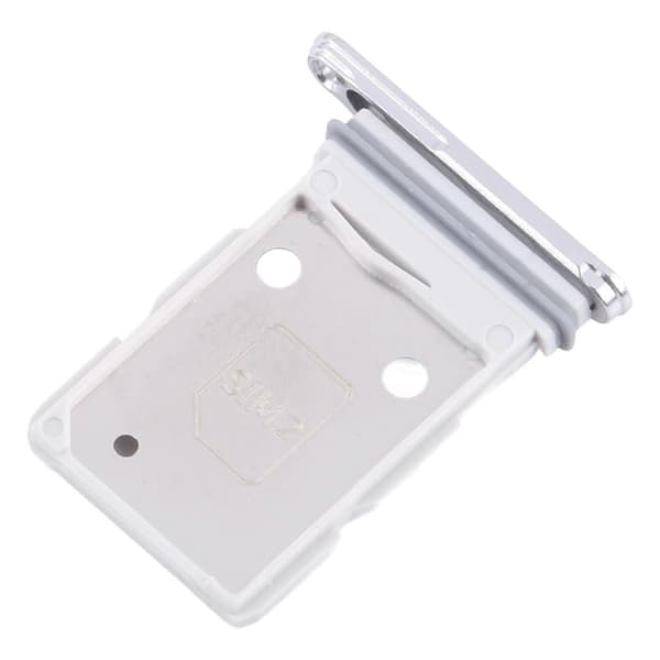 For Samsung Galaxy S25 Edge SIM-kortskuff + SIM-kortskuff Silver