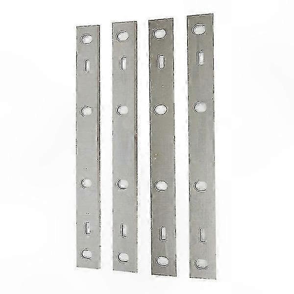 4 Stykker Elektriske Høvlblade 210x22x18mm til Træbearbejdningsprojekter