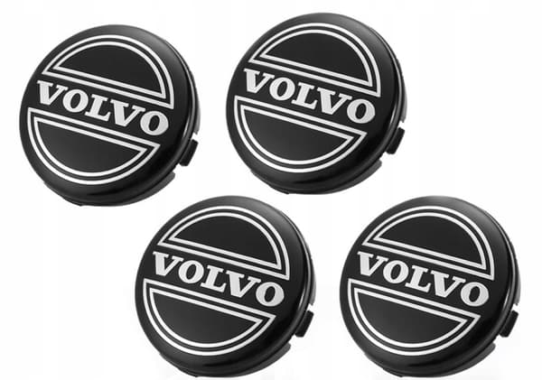 4-pack - Volvo Navkapslar / Hjulnavsemblem - Bi 70 70 64mm \\u00c4ldre