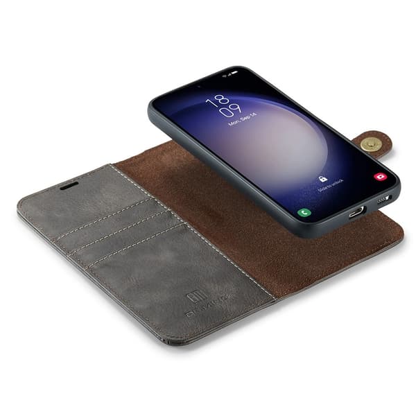 DG.MING Samsung Galaxy S25 2i1 Magnet Etui / Cover Grå 130
