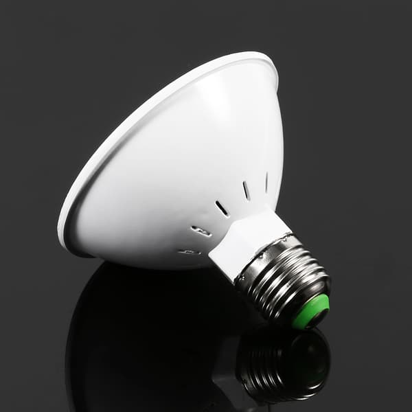 24W 200-LED vækstlys E27 Hydroponisk blomst Veg vækstlamper 85~265V CJY