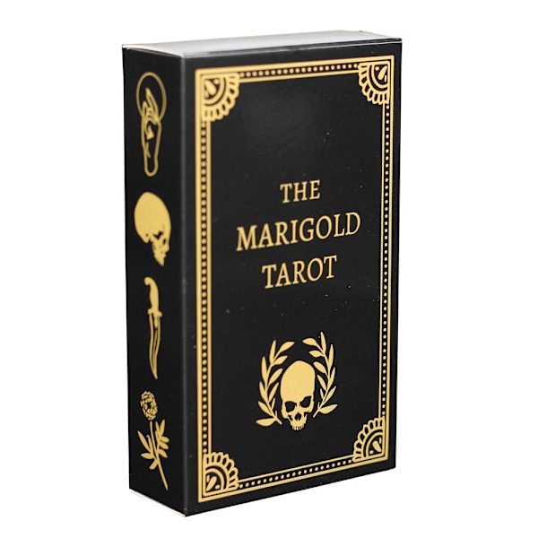 Diablo Carlo cards The Marigold Tarot skull board game cards flutter