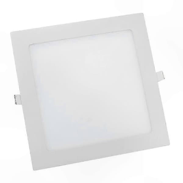 Firkantet LED Panel Lys, 18W Indbygget Downlight, Koldt Hvidt, AC Drevet