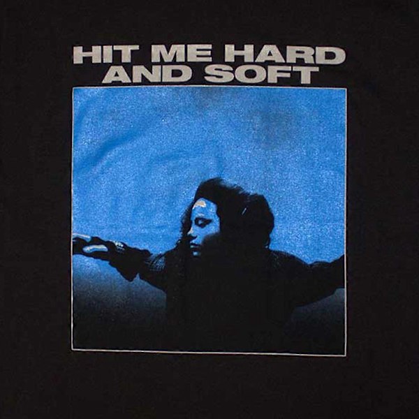 h Hit Me Hard And Soft Tracklist T-shirt [HK] M M Black