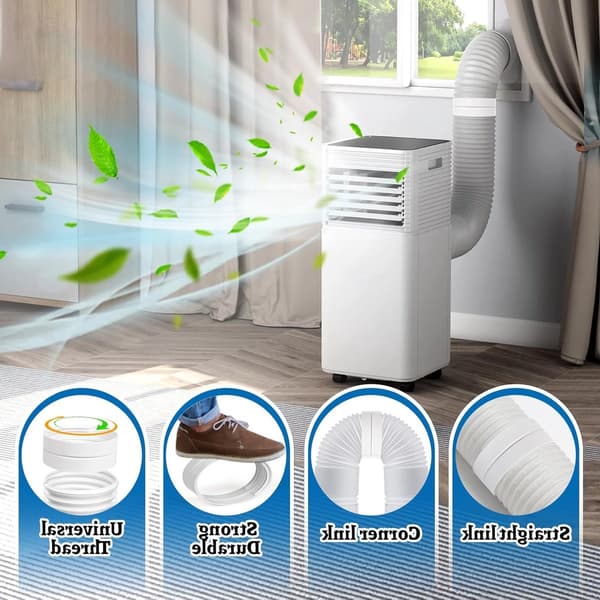 Afløbsslangeadapter til bærbar aircondition - Ø 150 mm