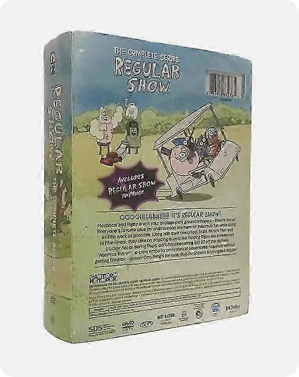 DVD-boks: Regular Show Sæson 1-8, 20-diske, Engelsk version White