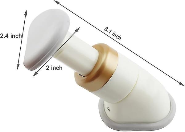 Hagemassager, bærbar dobbelthagemassager, ansigtsmassager til mænd og kvinder (stofpose)