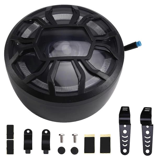 For Fatbike V20 Bicycle Headlight Adjustable Light Safety Nighttime