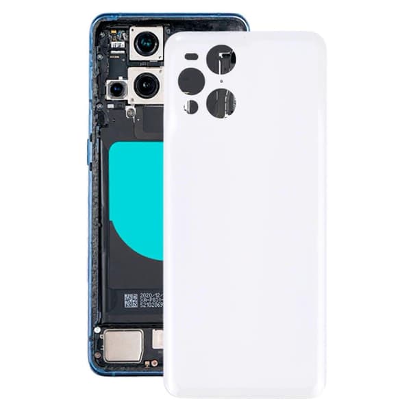 Batterideksel til OPPO Find X3 Pro / Find X3 White
