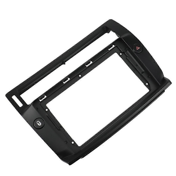 Din Bilradio Stereo Audio Plattram Lämplig för C4 Quatre 9 Tum Stor Skärm Auto Android Spelare Panel Black