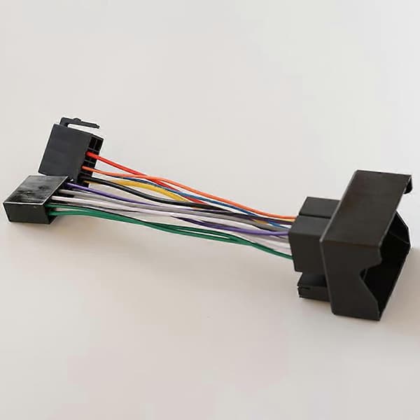 Bilstereoadapterbryterkabel for Opel H Corsa C Combo Meriva Zafira for Agila Movano Black