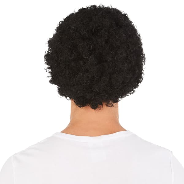 tectake Herre paryk 80'er disco Black Svart