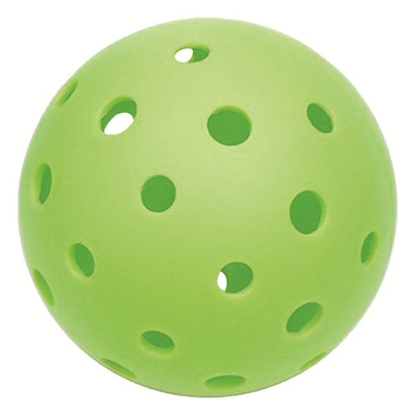 12-pack, luftövningsgolfbollar 40 hål 74 mm, pickleball med hög elasticitet (grön) green