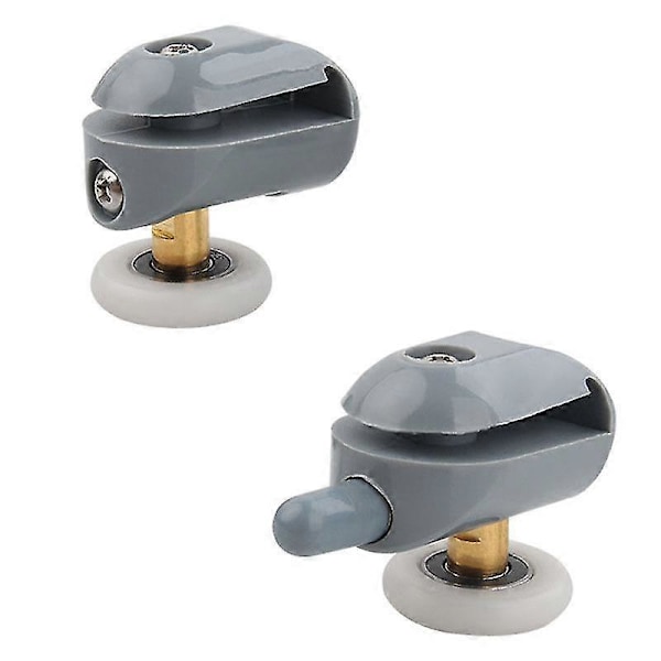 Sett med 8 hjul for dusjdør, hjul dusjkabinett for 23mm bad (4 øvre og 4 nedre)