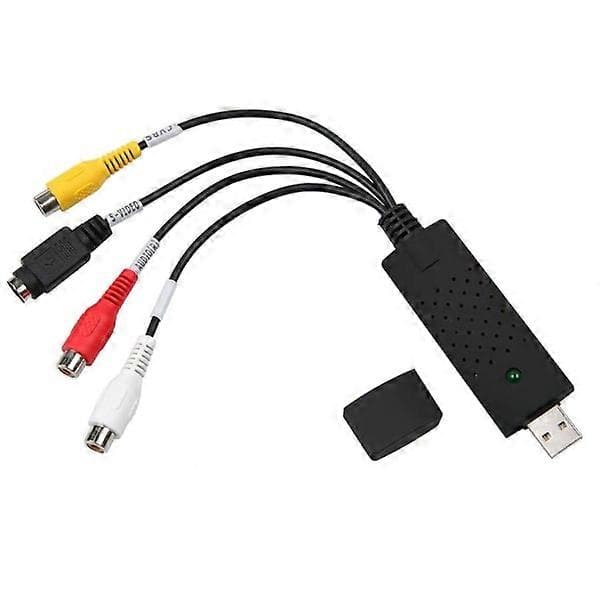 USB-RCA- ja S-Video-sovitin, monivärinen