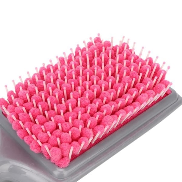 JILA JILA Massage Brush Antistatisk Vattenabsorberande Luftkudde Snabbtorkande Hårhandduk Kam (Rosa)