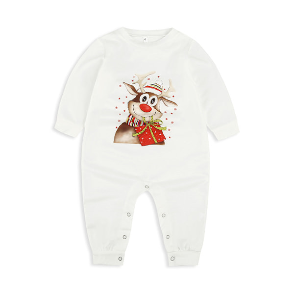 Julepyjamas for hele familien - Matchende sett for julen Kids 3T