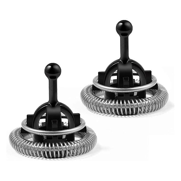 2-pakning erstatningsvisp for Aeroccino melkeskummere, kompatibel med modellene 3, 4 og Plus Black