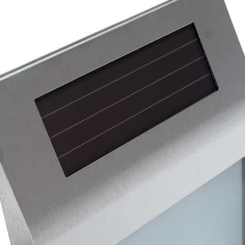 Husnummerskilt med LED - Husskilt / Husnummer - Solcelle 600