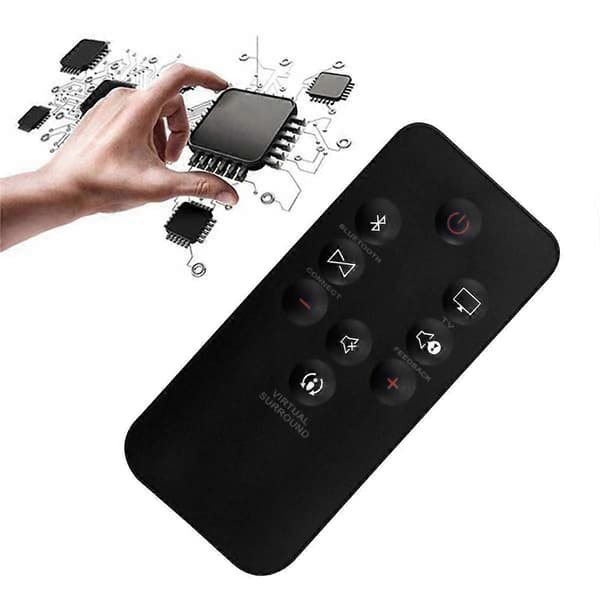 Erstatningsfjernkontroll for BOOST TV-fjernkontroll Black