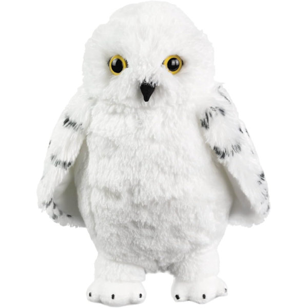 Harry Potter Hedwig Plyschleksak - 20 cm Mjuk Plysch Snöig Uggla