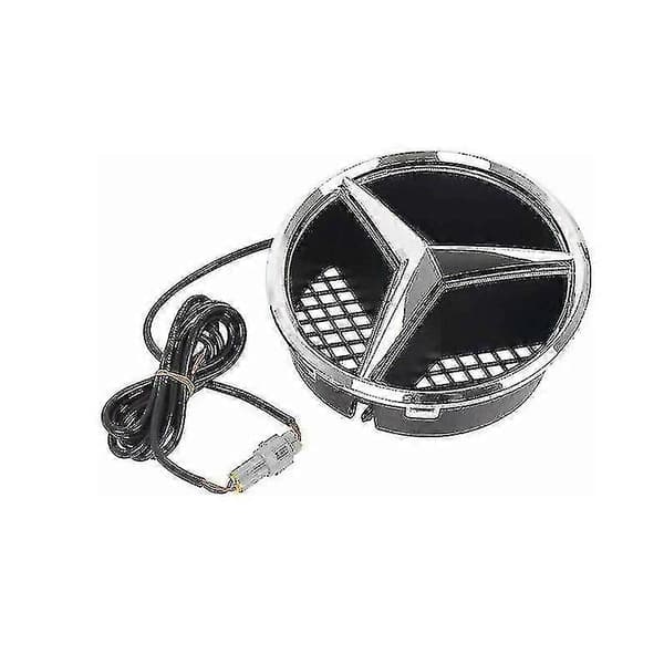 Mercedes Benz Frontgrill Krom 3 Stjerner 18,5 Cm Led Emblem - Passer til A B E Ml Cls R Glk