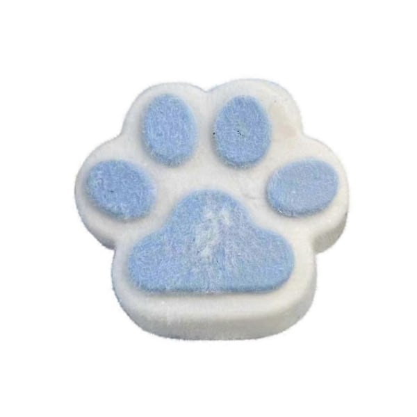 Håndlavet Taba Squishy Stor Kat, Kæmpe Pote Squishy, Squishy Pote til Børn Voksne (FMY) Blue white